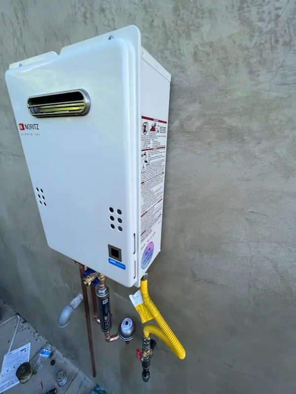 Tankless water heater installation for Rollingwood homes