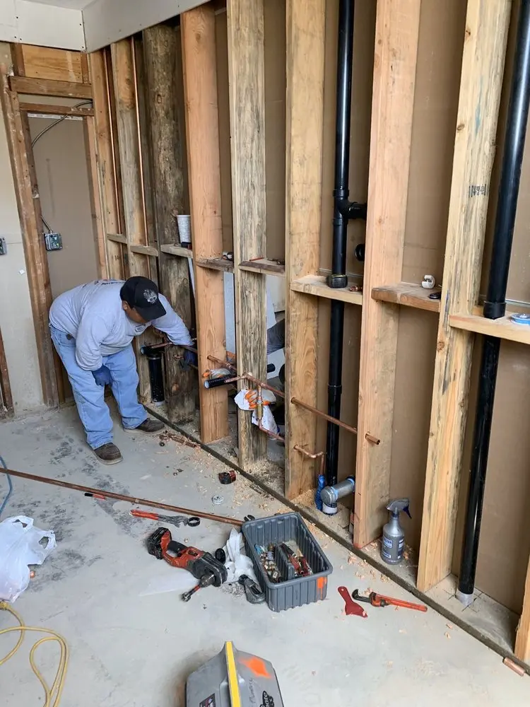 Commercial rough-in plumbing for Gas Line Repair in Rollingwood